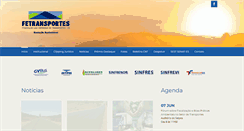 Desktop Screenshot of fetransportes.org.br